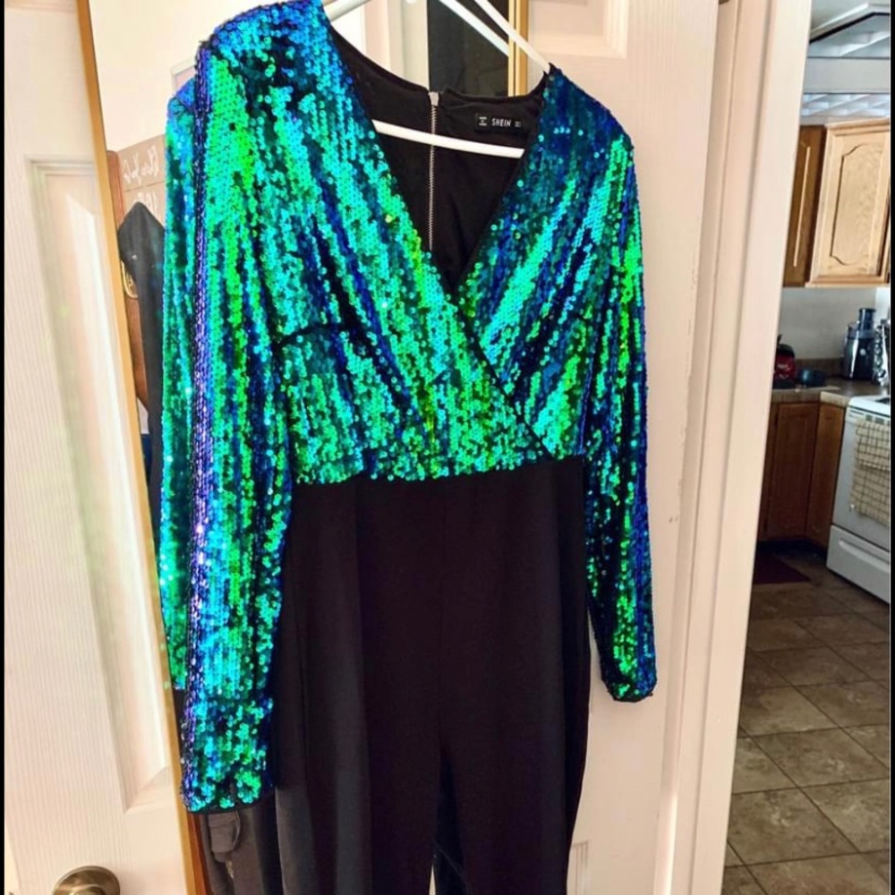 Sequin Jumpsuit